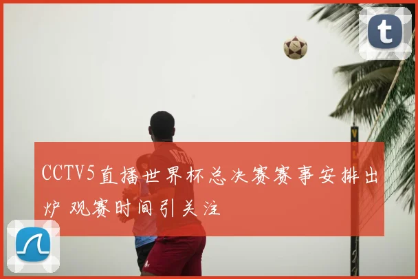 CCTV5直播世界杯总决赛赛事安排出炉 观赛时间引关注